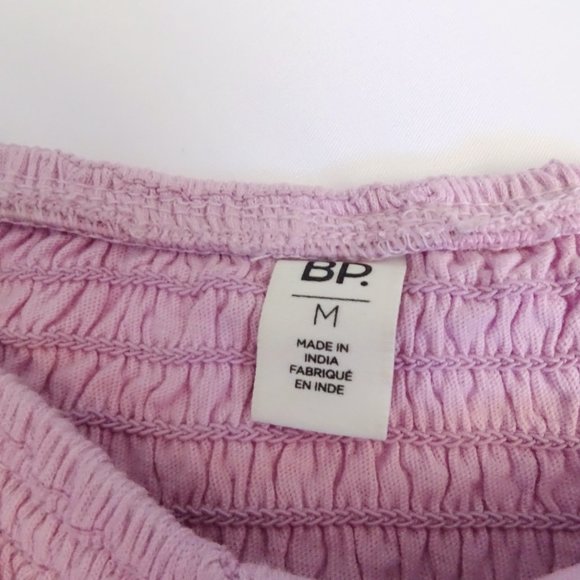 BP Lilac Shirred Top - Picture 2 of 5